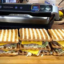 Big Mac Sandwich Im Tefal Optigrill Der Klassiker Fur Den Kontaktgrill Rezept Kontaktgrill Rezepte Kontaktgrill Sandwich