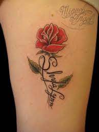 61 Small Rose Tattoos Designs For Men And Women Rose Tattoo With Name Small Rose Tattoo Rose Tattoo Design