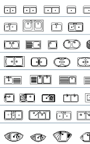 kitchen cad blocks:sinks,kitchen