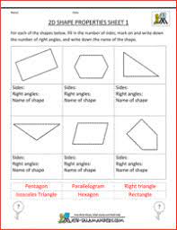 Free Printable Geometry Worksheets 3rd Grade Geometry Worksheets Math Review Worksheets Third Grade Math Worksheets