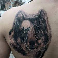 40 Wolf Back Tattoo Designs For Men Fierce Ink Ideas Tattoo Designs Men Small Back Tattoos Wolf Tattoo Design