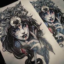 Tumblr O2ctmbbsr41qa3l3jo1 1280 Jpg 1080 1080 Headdress Tattoo Girl Tattoos Tattoos