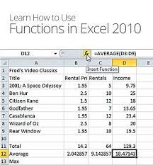 Excel 2010 The Essentials Excel Tutorials Excel Excel Formula