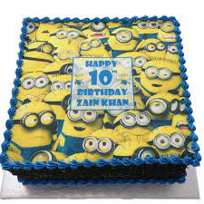 These homemade desserts are sure to thrill your guests with the best minion cake for the ultimate a participant in the amazon services llc associates program, an affiliate advertising program designed to provide a means for us to earn fees by linking to. Minions Birthday Cake Flecks Cakes