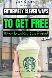 How To Get Free Starbucks Coffee Perfect For Coffee Lovers Starbucks Hacks Starbucks Coffee Free Starbucks Drink