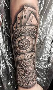 Clock Tattoo Clock Tattoo Ideas Cool Forearm Tattoos Forearm Tattoo Men Forearm Tattoos