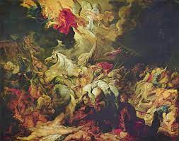 The Destruction Of Sennacherib Lord Byron Poem Analysis Annotations Gcse English Analysis Peter Paul Rubens Rubens Painting