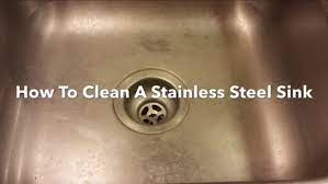 stainless steel sink, clean, polish