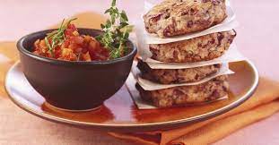 Rote Bohnen Bratlinge Mit Tomatensalsa Rezept Tomaten Salsa Bratlinge Tomatensalsa