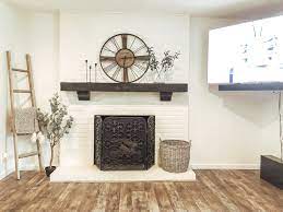 Fireplace Fireplace Farmhouse Decor Diy Glass