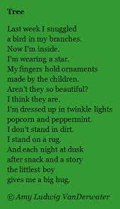 The Poem Farm Tree A Mask Poem Christmas Poetry Christmas Poems Poetry For Kids