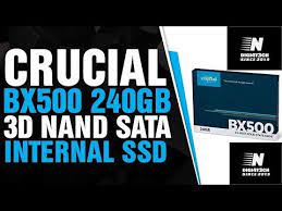 Crucial Bx500 240gb 3d Nand Sata 2 5 Inch Ssd Ct240bx500ssd1 Un Boxing Review Youtube In 2020 Ssd Crucial Tech Company Logos