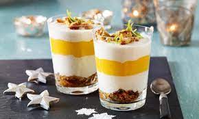 Joghurt Mango Schichtdessert Rezept Nachtisch Ohne Kochen Dessert Rezepte Einfach Einfacher Nachtisch