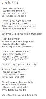 Life Is Fine Langston Hughes Friendship Poems Langston Hughes Poetry African Poems
