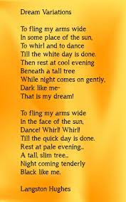 Dream Variations A Poem By Langston Hughes Langston Hughes Poems Short Poems Langston Hughes Poetry
