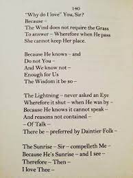 Why Do I Love You Sir By Emily Dickinson Emily Dickinson Poetry Emily Dickinson Poems Emily Dickinson