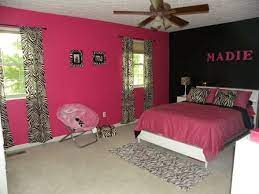 Madie S Pink Black And Zebra Room Zebra Room Pink Zebra Rooms Girls Room Design