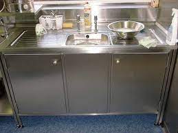 stainless steel kitchen cabinets