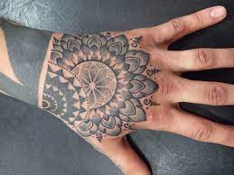 Transmutation Tattoos Mandala Hand Tattoos Hand Tattoos Hand Tattoos For Guys