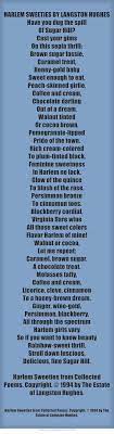Harlem Sweeties By Langston Hughes Langston Hughes Words Langston