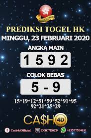 Prediksi Togel Hongkong Minggu 23 Februari 2020 Rabu Minggu Selasa