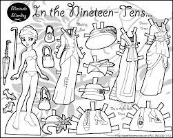 Free printable paper dolls with their clothes. Black And White Printable Paper Dolls Marisole Monday Friends Paper Thin Personas