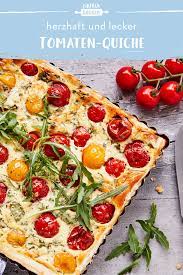 Tomaten Quiche Schnell Und Einfach Die Besten Backrezepte Mit Gelinggarantie Rezept Tomaten Quiche Pizzabrotchen Rezept Rezepte