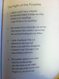 The Myth Of The Possible Poem By Sally Van Doren From Her New Collection Of Poems Titled Possessive I Live It Poem Titles Poems Beautiful Collection Of Poems