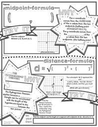 Midpoint Formula Distance Formula Doodle Notes Distance Formula Midpoint Formula Doodle Notes