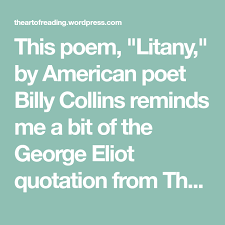 Poem Litany Poems American Poets Quotations
