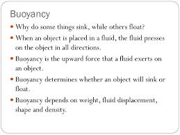 why do objects sink or float? ppt