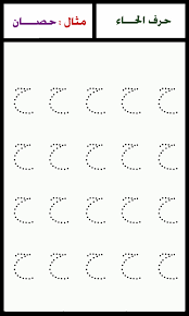 ألبومات صور منوعة البوم صور لرسم اشكال حروف هجاء اللغة العربية مع الأمثلة لكل حرف