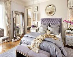 Silver Purple And Gold Bedroom Luxury Bedroom Master Glamourous Bedroom Luxurious Bedrooms