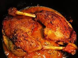 Gansekeulen Sanft Geschmort Rezept Rezept Gansekeulen Zubereiten Rezepte Rezept Gansekeule