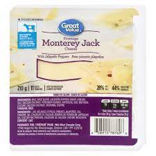 Great Value Monterey Jack Cheese With Jalapenos Peppers Walmart Canada