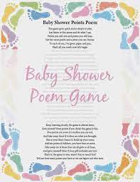 Three Great Baby Shower Games Baby Shower Poems Baby Shower Funny Baby Shower Fun