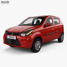 3d Model Of Suzuki Maruti Alto 800 2019 3d Model Suzuki Suzuki Alto