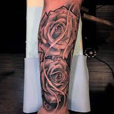 Rose Flowers Half Sleeve Forearm Tattoos For Men Rose Tattoo Sleeve Forearm Tattoo Men Half Sleeve Tattoos For Guys