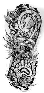 Sleeve Tattoo Designs Drawings On Paper Design Sleeve Tattoo 2 Tattoo Sleeve Designs Half Sleeve Tattoos Sketches Half Sleeve Tattoos Designs