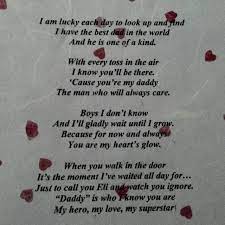 My Business Home Fathers Day Poems Father Day S Birthday Surprise For Husband