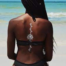 White Tattoo On Black Skin White Ink Tattoos Cool White Ink Tattoo Designs And Ideas For Women Tattoos Tatt White Tattoo Dark Skin Tattoo White Ink Tattoo
