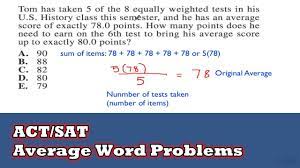 Arithmetic Mean Average Word Problems Youtube Word Problems Arithmetic Mean Arithmetic