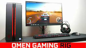 Omen By Hp Desktop Gaming Pc Setup Youtube