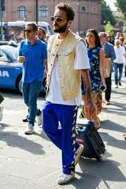 Blue Sweatpants Outfits For Men 105 Ideas Outfits Lookastic