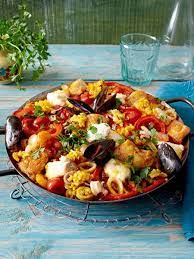 Paella Mixta Rezept Lecker Rezepte Paella Rezept Rezepte Mit Meeresfruchten