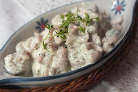 Krabbensalat Wie Vom Fischmann Von Forumisti Chefkoch Krabbensalat Krabbensalat Rezept Krabbencocktail Rezept