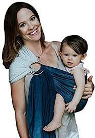 Nalakai Ring Sling Baby Carrier Luxury Bamboo And Linen Baby Sling Baby Wrap Baby Ring Sling Baby Carrier Baby Sling Carrier Baby Wraps