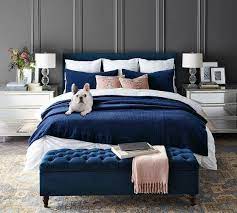 Jewel Tone Bedroom Bedroomdecor Decor Navy Blue Master Bedroom Bedroom Interior Bedroom Inspirations
