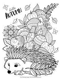 Zentangle animal coloring pages easy zentangle coloring pages zentangle coloring pages pdf free printable zentangle worksheets zen coloring pages free printable free printable zentangles zentangle animal. Autumn Zentangle Coloring Page Free Printable Pdf From Primarygames