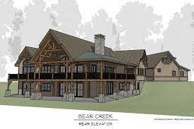 Bear Creek Timber Frame Floor Plan By Mill Creek Floor Plans Floor Plan Design Timber Framing
